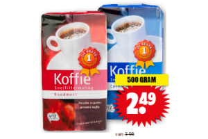 1 de beste koffie