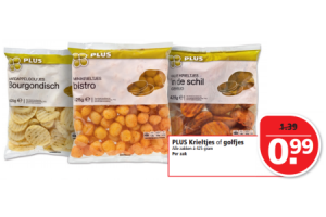 plus krieltjes of golfjes