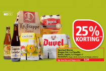 speciaal bieren brugse zot la chouffe duvel jopen la trappe of rochefort