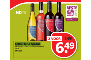 cercle de la grappe