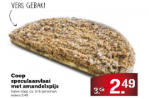coop speculaasvlaai met amandelspijs