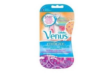 gillette venus embrace razor in passionista purple