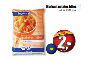 markant patates frites