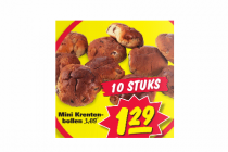 mini krentenbollen 10 stuks