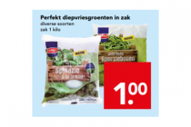 perfekt diepvriesgroenten in zak