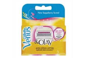 gillette venus  olay razor in sugarberry navul