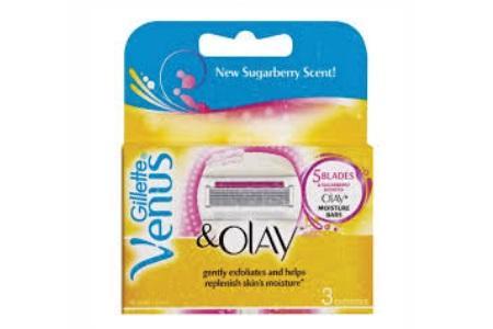 gillette venus  olay razor in sugarberry navul