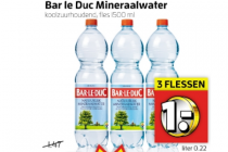 bar le duc mineraalwater