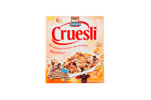 quaker cruesli multifruit