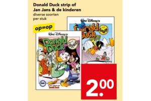 donald duck strip of jan jans  de kinderen