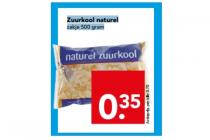 zuurkool naturel