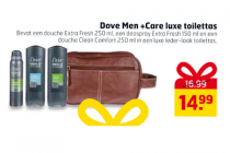 dove men plus care luxe toilettas