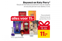 beyonce en katy perry eau de toilette