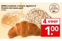 deen verschillende soorten broodjes