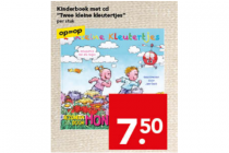 kinderboek met cd twee kleine kleutertjes