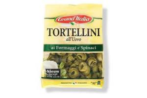 granditalia pasta ripiena gevulde pasta tortellini ai formaggi e spinaci