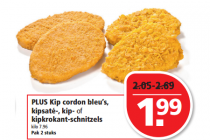 plus kip cordon bleus  kipsate  kip  of  kipkrokant schnitzels