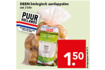deen biologische aardappelen