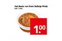 deen balletje pinda