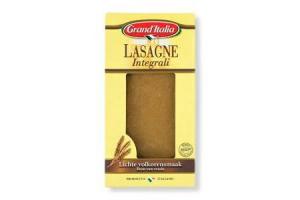 granditalia pasta lasagne integrali