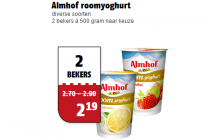 almhof roomyoghurt 500 gram