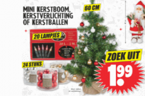 mini kerstboom kerstverlichting of kerstballen
