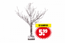 sneeuwboom met led verlichting