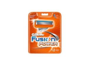 gillette fusion power scheersysteem losse scheermesjes 12