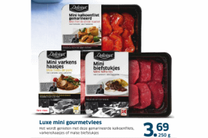 luxe mini gourmetvlees