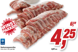 varkensspareribs