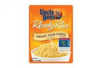uncle bens ready rice cream four cheese