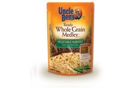 uncle bens ready whole grain medley vegetable harvest