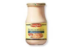 granditalia pastasaus ovensauzen besciamella saus