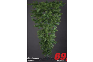 makro upsidedown kerstboom