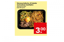 warung indische of swietie surinaamse maaltijden