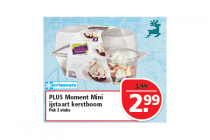 plus moment mini ijstaart kerstboom