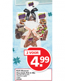 plus moment chocolade pick  mix