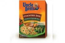 uncle bens country inn rice chicken  vegetable