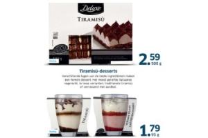 tiramisu desserts