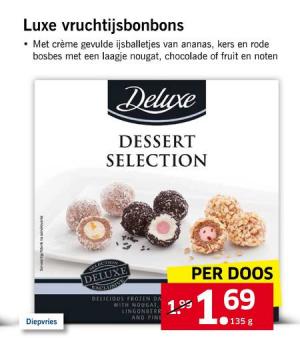 luxe vruchtijs bonbons