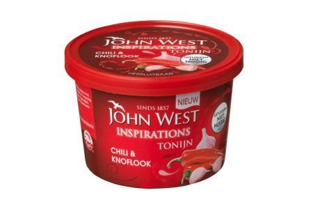 john west inspirations chili  knoflook