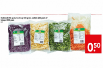 rodekool 350 gram koolraap 500 gram andijvie 200 gram of hutspot 500 gram
