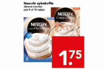 nescafe oploskoffie