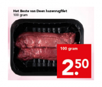 het beste van deen hazenrugfilet