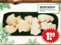 kerstboombroodjes