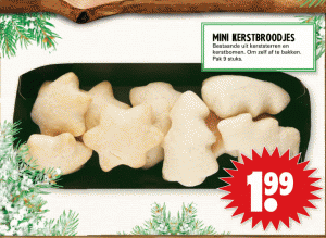 kerstboombroodjes