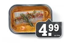 ovenschotel kabeljauwfilet in kreeftsaus msc