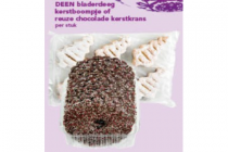 deen bladerdeeg kerstboompje of reuze chocolade kerstkrans