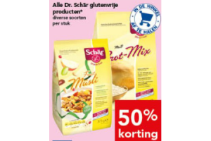 dr. schar glutenvrije producten