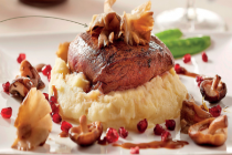 veluwse hertenbiefstuk of wildzwijn steak